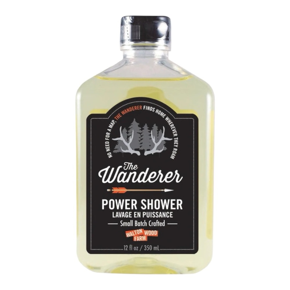 THE WANDERER POWER SHOWER 350ML - BRAND NEW